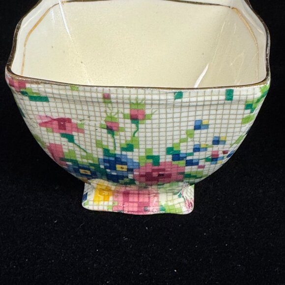 Vintage Chintz Royal Winton Queen Anne Creamer & Open Sugar bowl tea - B1354 - Picture 12 of 14